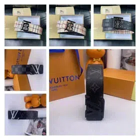 Gucci Louis Vuitton LV Burberry Belts (40 styles)-0248  