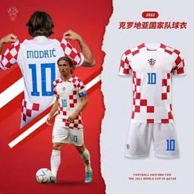 2024 European Cup Croatia Modric Perisic Same Jersey-1092  