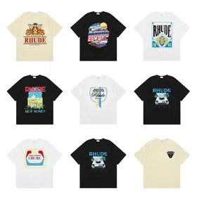 RHUDE Fashion T-shirts Shirts-1241  