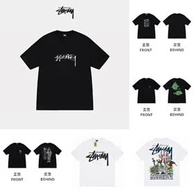 STUSSY Fashion T-shirt-1378  