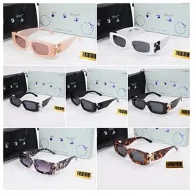 Off white Gradient Color Fashion sunglasses-1552  