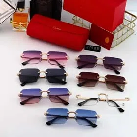 Cartier Gradient Color Fashion glasses-1554  
