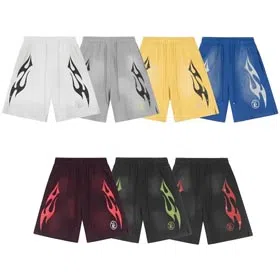 Hell Star Street Hip Hop Fashion Shorts -1625  