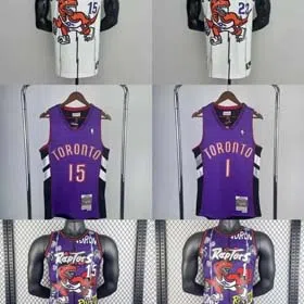 NBA US version of the Raptors No. 15 CARTER jersey No. 1 Tracy McGrady retro basketball uniform-1905  