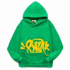 DrillSyna Retro hip-hop style hooded pullover with initials printed loose sweatshirt（32 styles)-2143  