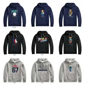 Ralph Laure Polo Sport 2025 new autumn and winter POLO pure cotton round neck couple sweatshirt-2253  