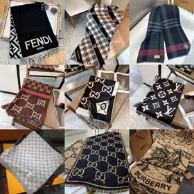 Dior Gucci Burberry Fendi Louis Vuitton LV Fashionable and versatile light luxury scarf for autumn and winter-2285  