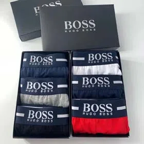 B0SS Men's Fashion Boxer Briefs boxer 3pcs-2370  