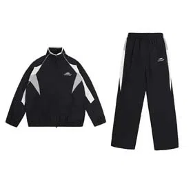 Baidemugetala new splicing sports windbreaker jacket casual pants suit (3 styles)-2494  