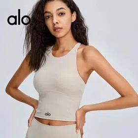 ALO Sports vest for women fitness underwear quick-drying with chest pads yoga clothes (4 styles)-2571  