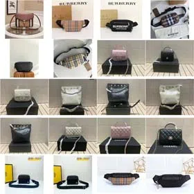 Burberry Chanel new fashion casual men's and women's single shoulder messenger bag small bag-2607  