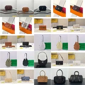 Yves Saint Laurent YSL Fendi fashion bowling retro bag commuter trend messenger bag-2620  