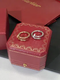 Cartier nail diamond ring-3787  
