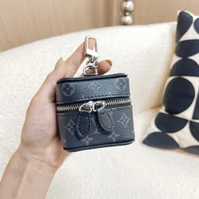 Louis Vuitton LV Mini Cosmetic Bag Coin Purse Keychain Pendant-3942  