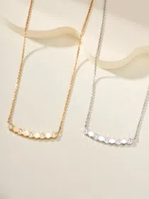 Tiffany honeycomb diamond necklace-3973  