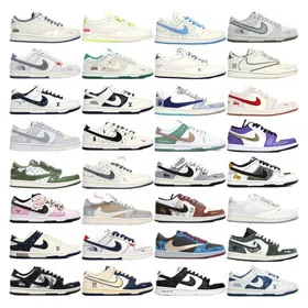 Nike Dunk collaboration non-slip wear-resistant low-top sneakers-2974  