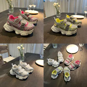 Balenciaga children's sports running Velcro sandals-4213  