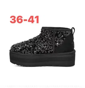 UGG Other Warm Comfortable Casual Ankle-Length Snow Boots -4529  