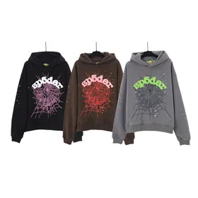 Sp5der Hooded Pullover Long-Sleeve Sweatshirt-4602  