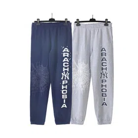 Sp5der Spider Web  Foam Print Sweatpants-4611  
