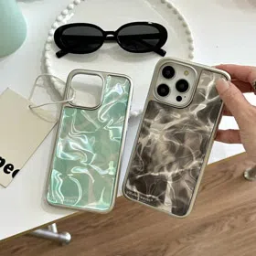 iPhone 17 Water Ripple 16 Phone 15 Case-4710  