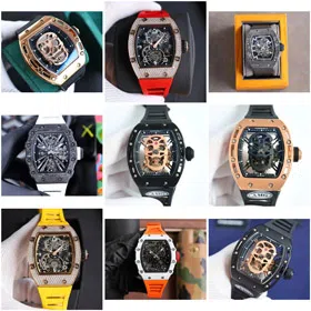 Richard Mille AMG Skeleton Watch-4713  