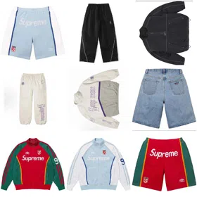 Supreme New Colorway Collaboration Jacket Set-4823  
