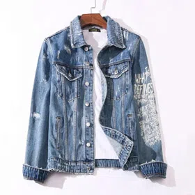Domrebel New Trendy Denim Jacket-4898  