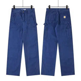 Carhartt washed distressed overalls-4950  