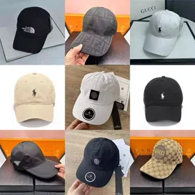North Face Gucci Dior Versatile Baseball Cap-4994  