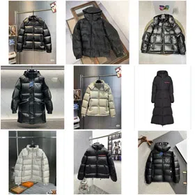 Prada short and long warm down jackets-5026  