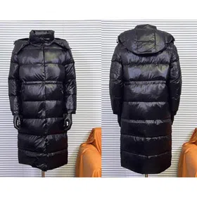 Moncler 825 Series Cavettaz Long Glossy Down Jacket-5047  