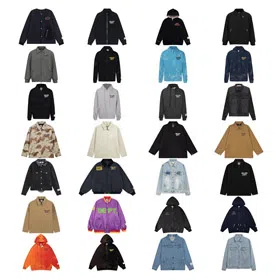 Gallery Dept hooded sweatshirt jacket-5068  