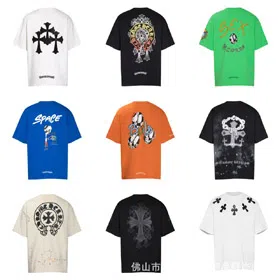 Chrome Hearts CH fashionable short-sleeved T-shirt-5095  