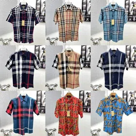 Burberry new loose-fitting short-sleeved shirt-5169  