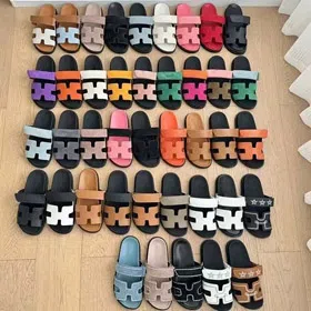 Hermès casual fashion slippers-5210  