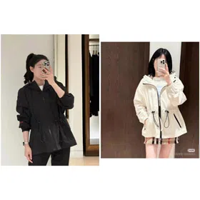 Burberry new lightweight drawstring sun protection jacket-5360  