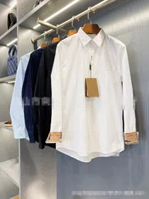 Burberry solid color simple business shirt-5438  
