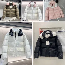 Moncler short down jacket with detachable hood and NFC chip-5442  