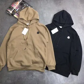 Moncler New Pure Cotton Hooded Sweatshirt-5527  