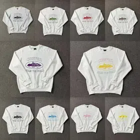 Corteiz Series Crew Neck Letter Print Long Sleeve Sweatshirt-5539  