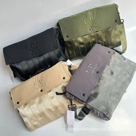 C.P Company's new embroidered flap messenger bag-6202  