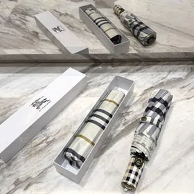 Burberry Iconic Check Sun & Rain Umbrella-6501  